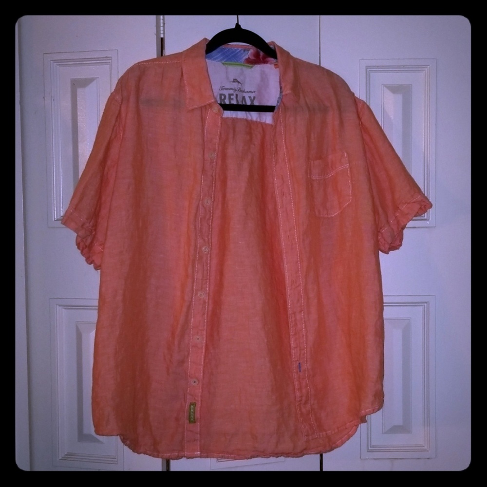 Tommy Bahama NWOT Relax 100% Linen Shirt